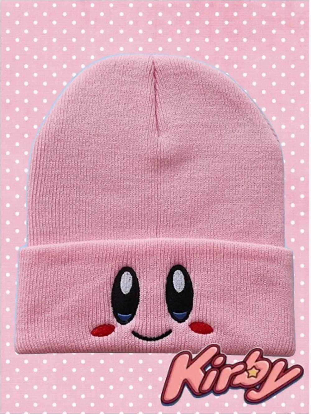 Nintendo Kirby Knit Beanie ❤︎ (pink)